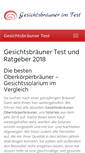 Mobile Screenshot of gesichtsbraeuner.net